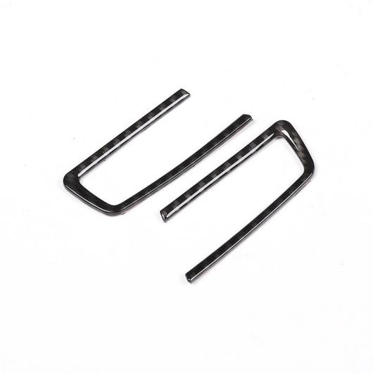カーボン調 BMW 2 シリーズ F45 F46 218i 2015-2018 ABS クロームモードボタンフレーム カバー トリム 2ピース Carbon Fiber Style AL-DD-6249 AL