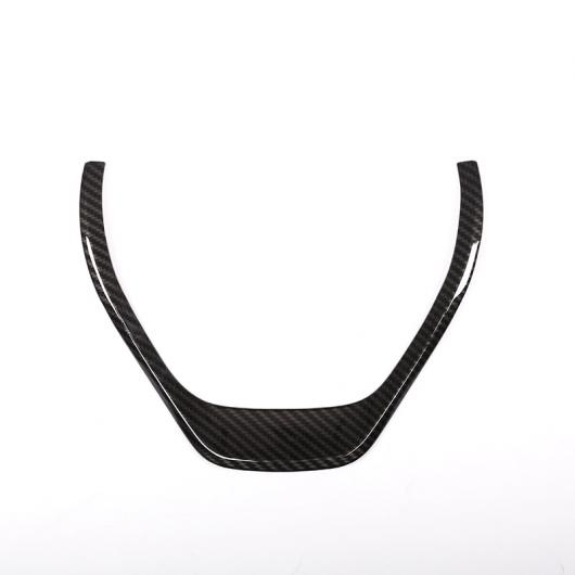 カーボン調 BMW 3 シリーズ F30 318 320 2013 2014 2015 2016 2017 2018 ステアリングホイール 装飾 ストリップトリム Carbon Fiber AL-DD-6255 AL