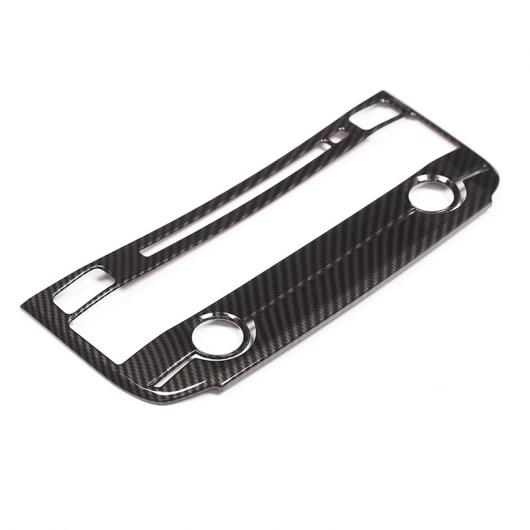 カーボン調 ジャガー XE XEL XF XFL F-PACE F ペース 2016-2018 ABS センター エアコン モードボタンフレームトリム Carbon Fiber AL-DD-6287 AL