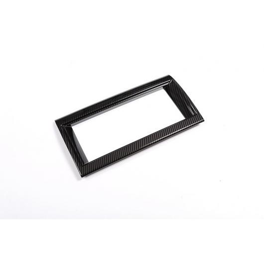 カーボン調 ランドローバーディスカバリー 5 LR5 L462 2017 2018 ABS クロームインテリアナビゲーションボックストリム Carbon Fiber AL-DD-6301 AL