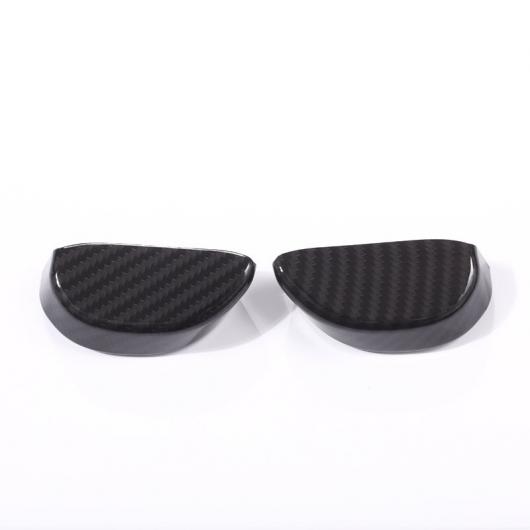 カーボン調 色 ABS プラスチック シートベルト カバー トリム マセラティレバンテ2016 2セットピース Carbon fiber AL-DD-6319 AL