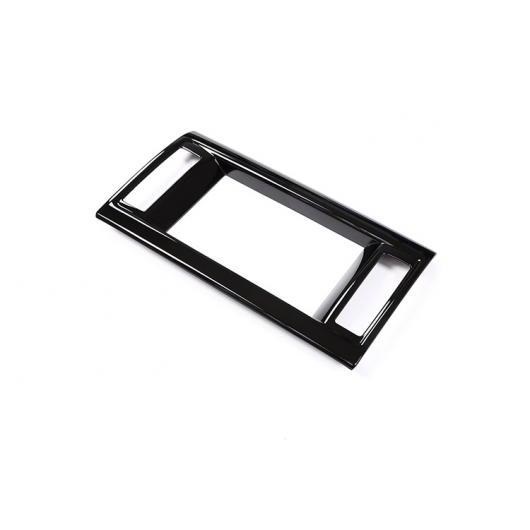 ランドローバーディスカバリー 5 LR5 L462 2017-18 ブラック ABS クロームインテリアナビゲーションボックス 3D ステッ Gloss Black AL-DD-6490 AL