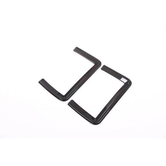 ランドローバーディスカバリースポーツ2015-2017 カーボン調 ABS プラスチック後列シートフレームトリム Carbon fiber AL-DD-6544 AL