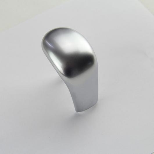 AL 日産 エクストレイル ローグT32 2014 2015 2016 2017 ABS ギアシフトノブセンターコンソールギアシフト カバー トリム matt silver AL-DD-6643