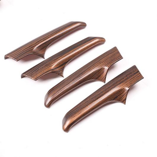 木目 ABS インテリア トヨタ ランド クルーザー プラド ドアハンドルトリム FJ150 150 2010-2018 4個 Pine Wood grain AL-DD-6645 AL