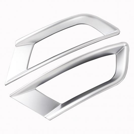 2個 ジャガー F-Pace Fペース X761 2016 2017 2018 2019 リアフォグランプトリム 装飾 フレーム外装 シルバー AL-DD-6684 ALの通販は