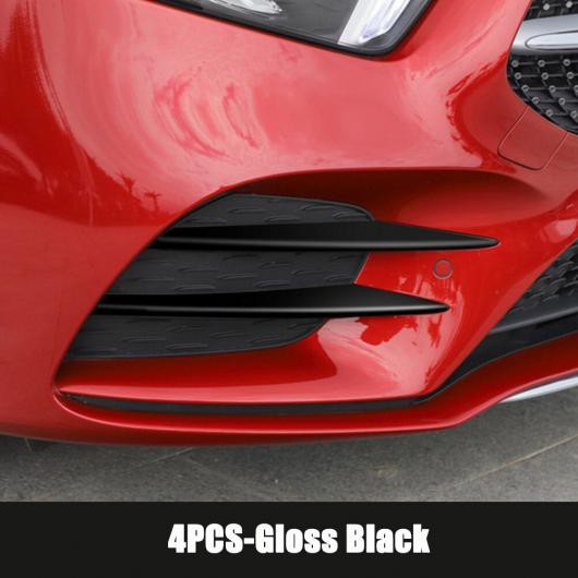 4個 ABS クローム メルセデスベンツ W177 A180 A200 2019 + フロントフォグランプストリップトリム カバー ステッカー 1 AL-DD-6703 ALの通販は