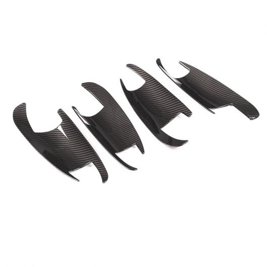AL ABS 外装 装飾 ステッカー 4個 メルセデスベンツ ML GL GLE GLS GLK X204 C クラス W204 カーボン調 4 Pieces AL-DD-6716