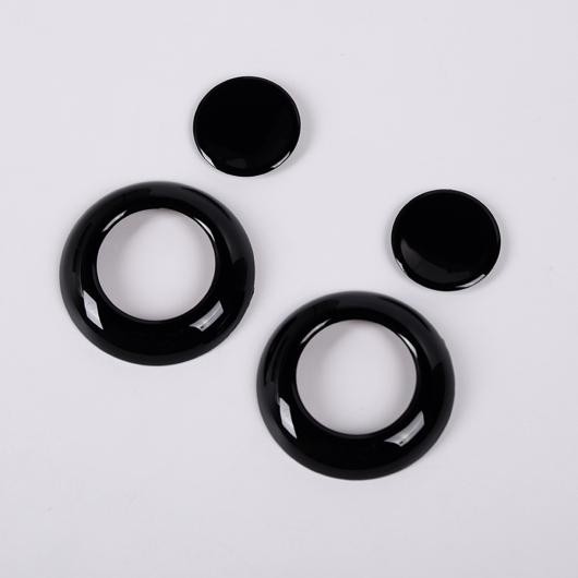 ジャガー F-Pace Fペース X761 XE X760 XF/XFL X260 E-PACE クローム ヘッドピロー ヘッドレスト昇降ボタンアジャスター カバー Gloss Black AL-DD-6773 ALの通販は 7,180円