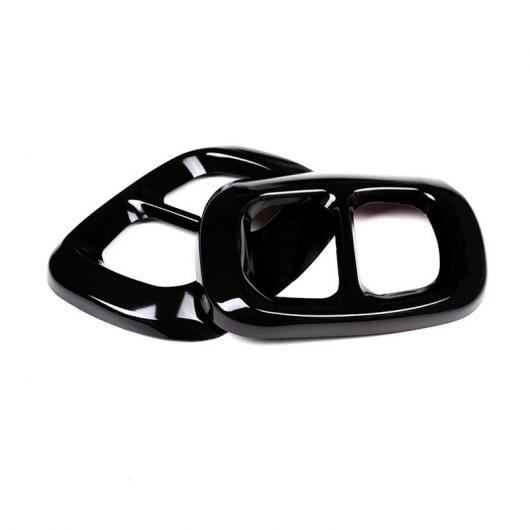 テール スロート ライナーパイプ エキゾースト システムフレーム 装飾 ステッカートリム メルセデスベンツ GLA X156 外装 ブラック AL-DD-6801 ALの通販は