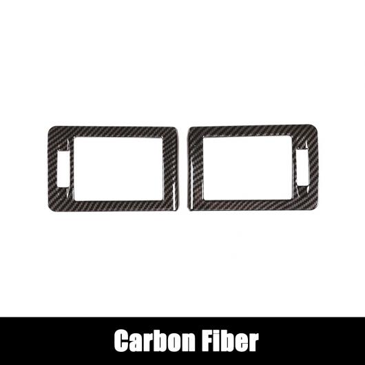 メルセデスベンツ C クラス W204 2007-2010 ダッシュボード サイド エアコン ベント カバー トリムフレームステッカー Carbon Fiber AL-DD-6854 ALの通販は