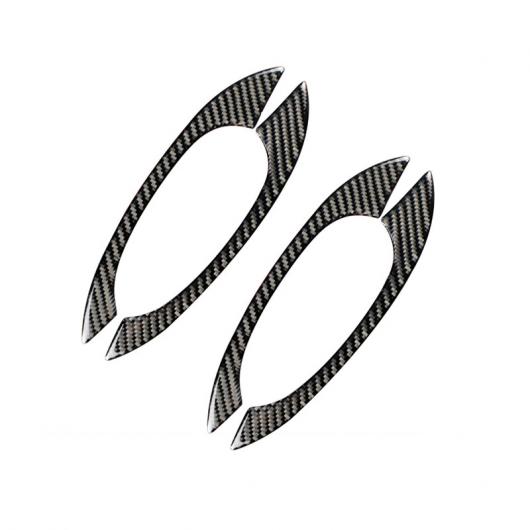 外装ドアハンドルパネル 装飾 ステッカートリム ポルシェ マカン 2015-18 Carbon Fiber Black AL-DD-6952 ALの通販は 7,590円