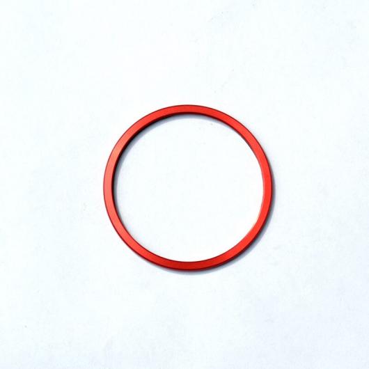 AL センターコンソール時計 装飾 サークル 装飾 ステッカートリム メルセデスベンツ C E クラス W205 W213 2015- 2018 レッド AL-DD-7327の通販は 5,560円