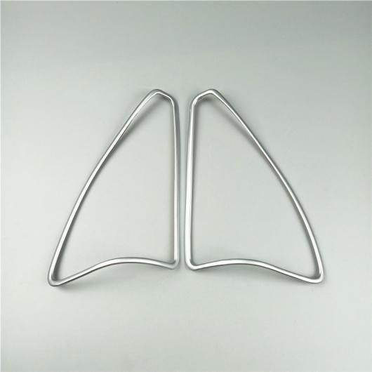 AL ドア ステレオ オーディオ スピーカー フレーム 装飾 ステッカートリムメルセデスベンツ ML GL GLE ホーン スピーカー シルバー AL-DD-7377