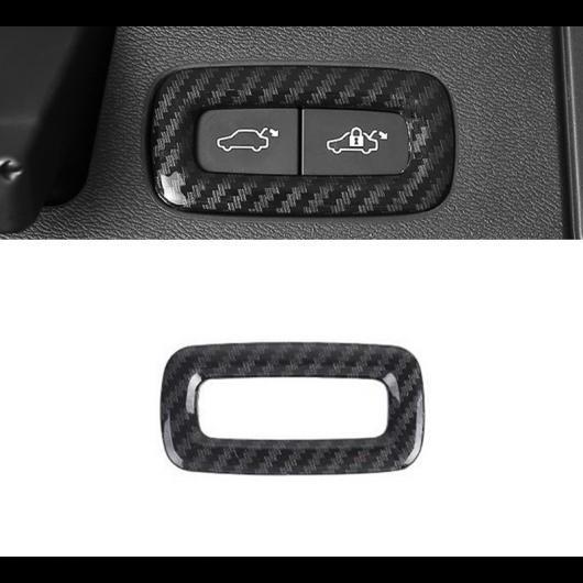 AL リアトランクスイッチボタンフレーム 装飾 カバー トリム カーボン調 ボルボ XC60 2018 ABS インテリア 1 Piece AL-DD-7509の通販は 5,150円