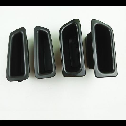 ドア 収納ボックス 装飾 カバー トリム ボルボ S60 V60 2011-17 ABS ブラック インテリア Front Rear Door AL-DD-7587 ALの通販は