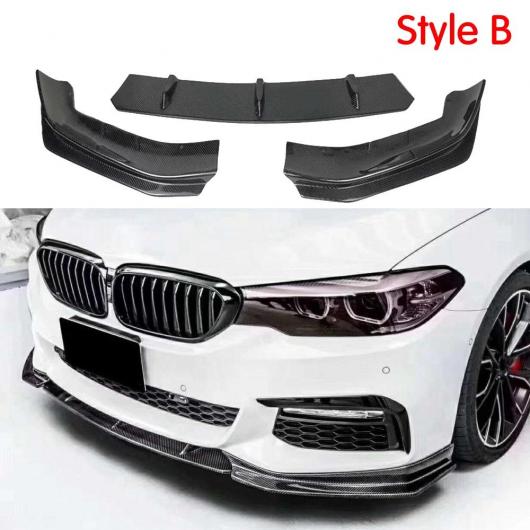 車用外装パーツ 適用: 5 シリーズ カーボンファイバー フロント バンパー リップ スプリッター リア ディフューザー ボディ キット 適用: BMW G30 G31 G38 Mテック Mスポーツ 2017 2018 ブラック AL-DD-8679 AL