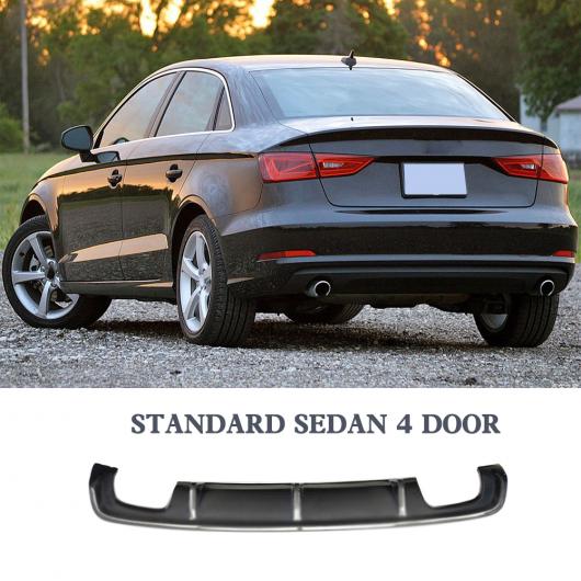 車部品 FRP リア バンパー ディフューザー リップ スポイラー 適用: アウディ A3 スタンダード セダン ハッチバック 14-16 4 ドア 8V 除く Sライン 4本出し セダン 4 D AL-DD-8840 AL 73,680円