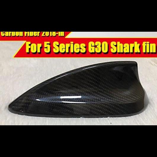 車用外装パーツ 適用: BMW 5シリーズ G30 520i 525i 528i 530i 550i ルーフ アンテナ シャーク フィン カーボンファイバー スタイル アクセサリー カバー 2018+ タイプ001 AL-EE-0064 AL