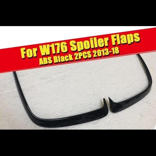 W176 リア バンパー サイド スプリッタ 吹き出し口 ABS 光沢ブラック 適用: メルセデスベンツ Aクラス A180 A200 A250 スポーツ 2個 2013 タイプ001 AL-EE-0116 ALの通販は 9,160円