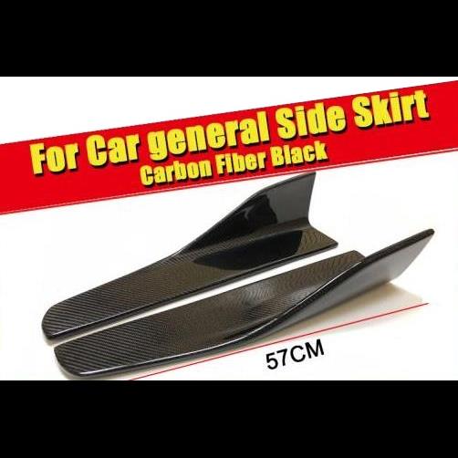 車用外装パーツ カーボンファイバー サイド スカート バンパー 適用: ホンダ S660Z 2ドア クーペ カーボン サイド スカート 57cm タイプ001 AL-EE-0156 ALの通販は