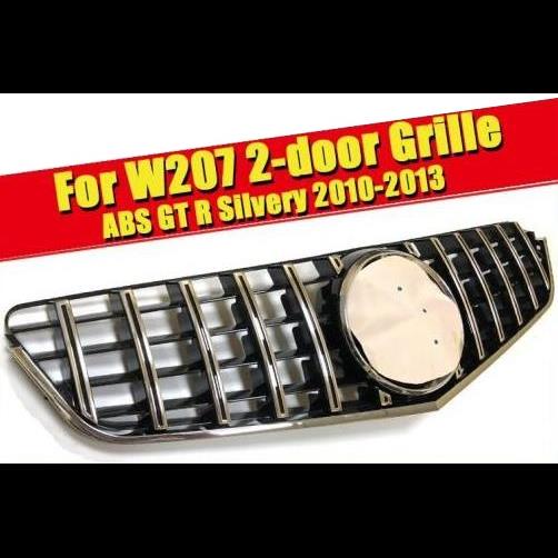 車用外装パーツ W207 GTS グリッド 適用: メルセデスベンツ ABS シルバー クーペ フロント バンパー スポーツ Eクラス E200 E250 E280 E350 E400 10-13 タイプ001 AL-EE-0329 AL