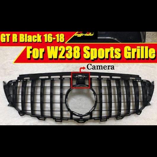 カメラホール フロント グリル W238 Eクラス E200 E300 E250 E320 E350 E63AMG フロント バンパー グリル 16- タイプ001 AL-EE-0332 AL