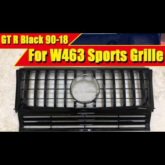 適用: メルセデス G-ワゴン W463 G550 G500 フロント グリッド グリル ABS 光沢ブラック G53 G65 1990-18 タイプ001 AL-EE-0349 AL