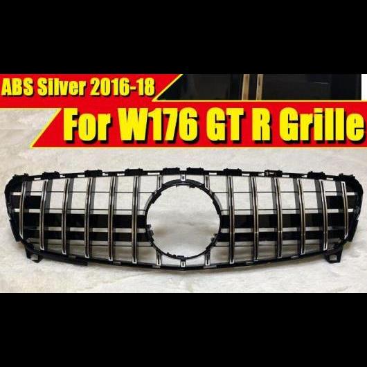 適用: メルセデス W176 Aクラス A45 フロント グリッド グリル ABS シルバー A160 A180 A200 A220 A250 16-18 タイプ001 AL-EE-0365 AL 17,999円