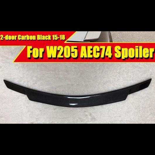 W205 2ドア クーペ トランク スポイラー ウイング カーボンファイバー 適用: メルセデスベンツ Cクラス C180 C230 C250 リア 2015-18 タイプ001 AL-EE-0413 ALの通販は 17,474円