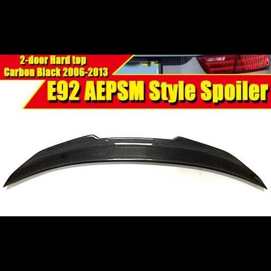 車用外装パーツ E92 2ドア ハード トップ スタイル スポイラー リア ディフューザー トランク ウイング カーボンファイバー 適用: 3シリーズ 325i 330i 335i 2006-2013 タイプ001 AL-EE-0471 ALの通販は