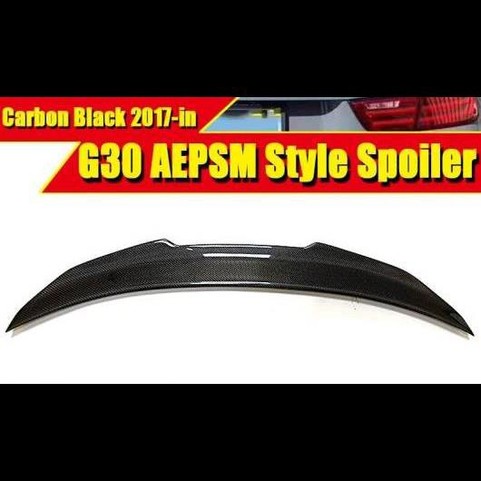 車用外装パーツ G30 M5 セダン ダックビル テール カーボンファイバー スタイル 適用: BMW 5シリーズ 520i 530i 535iGT 540i 540iXD ウイング リア スポイラー 2017 タイプ001 AL-EE-0656 ALの通販は