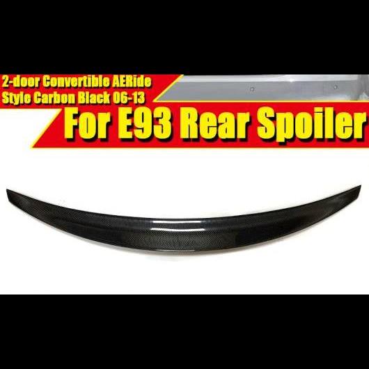 車用外装パーツ 適用: BMW E93 2ドア コンバーチブル ライド スタイル カーボンファイバー リア トランク スポイラー ウイング リップ 3シリーズ 320i 323i 325i 328i 330i 335 06-13 タイプ001 AL-EE-0678 ALの通販は 20,775円