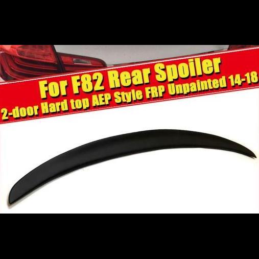 車用外装パーツ 適用: BMW 4シリーズ F82 M4 2ドア ハード トップ スポイラー FRP 未塗装 スタイル 420i 428i 430i 435i トランク ウイング 2014-2018 タイプ001 AL-EE-0716 AL