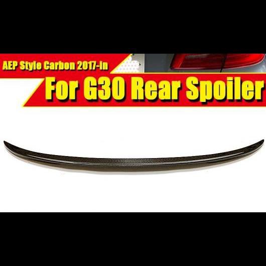 適用: BMW G30 スポイラー ウイング 5シリーズ 530i 540i 545i 550i M パフォーマンス カーボンファイバー リア トランク テール 2017 タイプ001 AL-EE-0728 ALの通販は