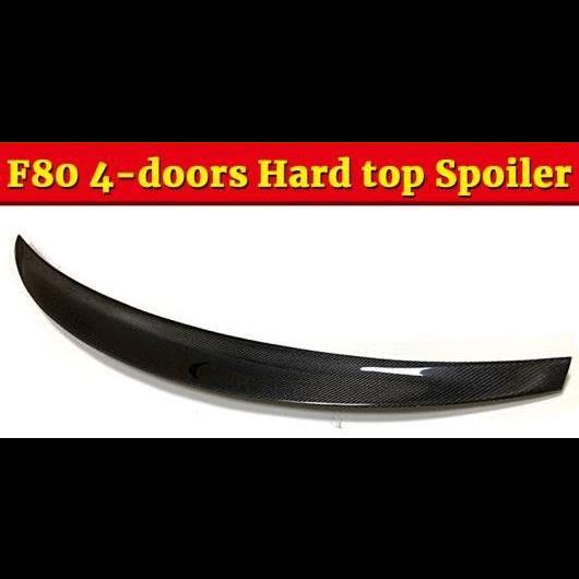 車部品 適用: BMW F80 M3 リア トランク スポイラー ウイング カーボンファイバー 3シリーズ 325i 328i 330i 4ドア ハード トップ スタイル テール 2012-17 タイプ001 AL-EE-0856 AL