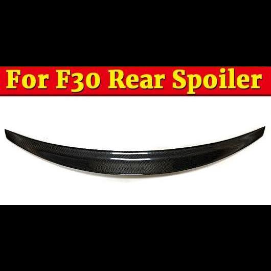 車部品 適用: BMW F30 ライド スタイル カーボンファイバー スポイラー ウイング 3シリーズ 320i 320D 325i 328i 330i 335i 340i リア トランク リップ 12-17 タイプ001 AL-EE-0859 AL
