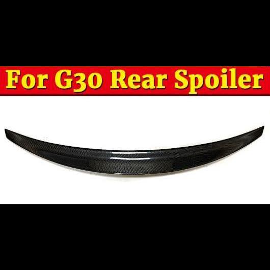 車部品 適用: BMW G30 セダン トランク スポイラー ウイング ライド スタイル カーボンファイバー 5シリーズ 520i 525i 530i 540i 550i リア ディフューザー 17 タイプ001 AL-EE-0876 AL