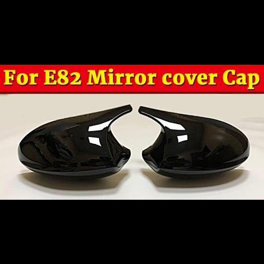 車部品 適用: BMW E82 1シリーズ サイド ミラー カバー キャップ ABS 光沢ブラック 1M アドオン スタイル M3 118i 120i 125i 130i 2007-09 タイプ001 AL-EE-0883 AL