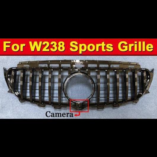 GT グリッド W238 スポーツ ABS 光沢ブラック 適用: メルセデス Eクラス E200 E250 E300 E350 E400 グリル 2016 タイプ001 AL-EE-1046 ALの通販は