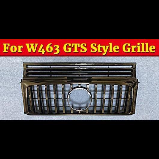 W463 グリッド グリル スポーツ ABS ブラック オート 適用: メルセデスベンツ Gクラス G500 G550 グリル 2090-18 タイプ001 AL-EE-1088 AL