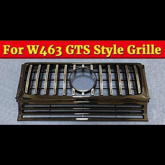 車用外装パーツ W463 グリッド GT グリル 適用: メルセデスベンツ Gクラス スポーツ G500 G550 ABS シルバー フロント グリッド 1990-18 タイプ001 AL-EE-1090 AL