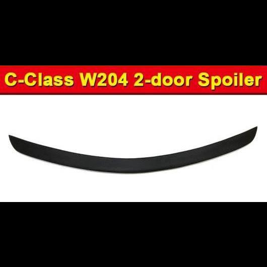 車用外装パーツ 適用: メルセデス W204 Cクラス 2-DR FRP 未塗装 ハイ キック トランク スポイラー ウイング アドオン スタイル C63 C180 C200 C250 リア 07-14 タイプ001 AL-EE-1113 AL