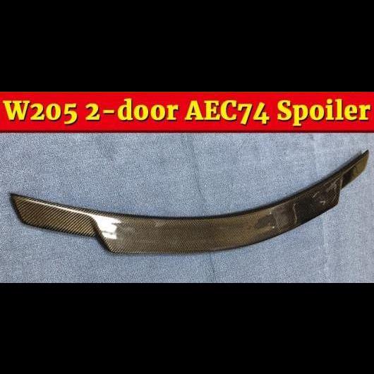 W205 2ドア テール スポイラー ウイング カーボンファイバー 適用: メルセデスベンツ Cクラス C180 C200 C250 C63 リア トランク 2015-18 タイプ001 AL-EE-1156 AL