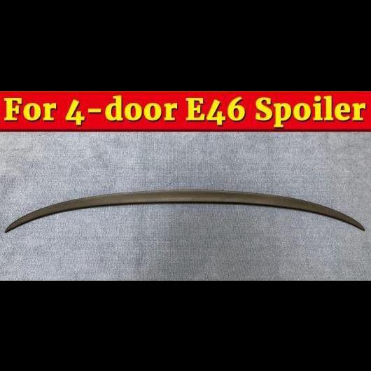 車用外装パーツ E46 4ドア ハイ キック テール トランク スポイラー ウイング FRP 未塗装 適用: BMW 3シリーズ 320i 323i 325i 328i 96-04 タイプ001 AL-EE-1160 AL