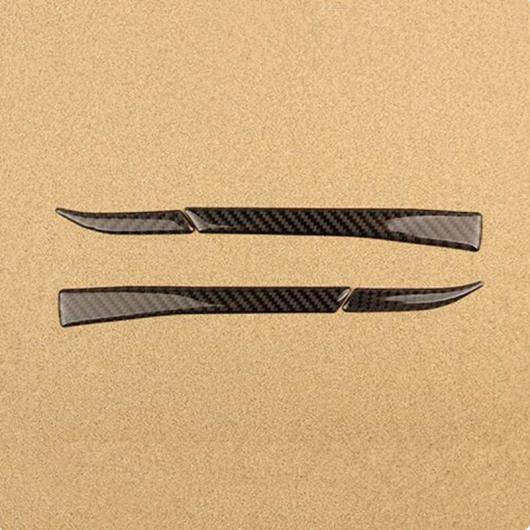 カーボンファイバー バックミラー ミラー トリム ストリップ 4個 適用: フォード マスタング 2015-2017 4ピース AL-EE-4366 ALの通販は 6,401円