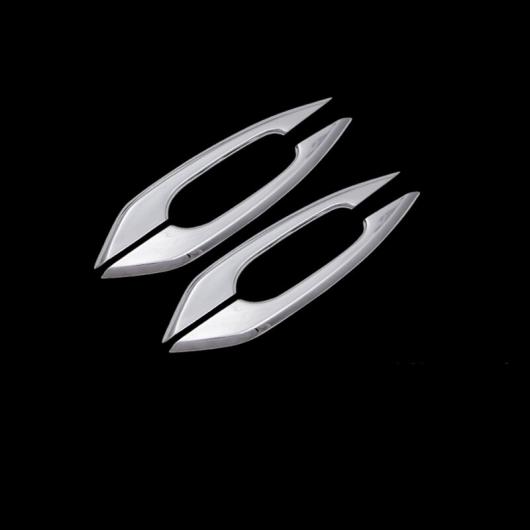 クローム アウター ドア ハンドル 装飾 フレーム トリム ドア ボウル カバー 適用: アウディ A4 B9 2017-2019 ドアノブ ストリップ ドアハンドル AL-EE-4558 AL