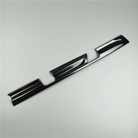 AL コンソール ナビゲーション 装飾 フレーム カバー ステッカー ダッシュボード トリム ブラック 2個 適用: アウディ A4 2017 ブラック AL-EE-4579