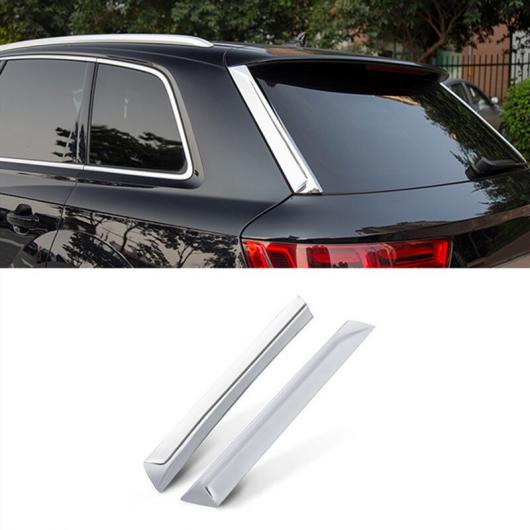 リア フロントガラス 装飾 フレーム ステッカー 適用: アウディ Q7 2016-2019 テール カバー トリム ブラック AL-EE-4996 ALの通販は 7,570円