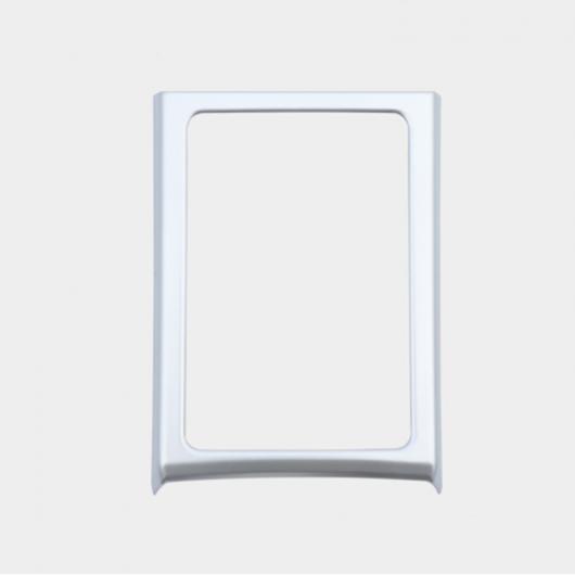 コンソール アームレスト ボックス 装飾 フレーム ステッカー カバー トリム 適用: アウディ Q3 2019 シルバー AL-EE-5052 AL